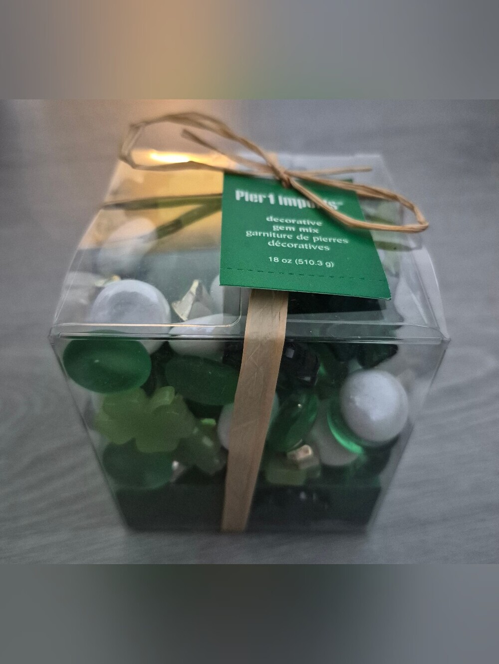NEW Pier 1 Imports St Patrick's Seasonal Decor Decorative Gem Mix